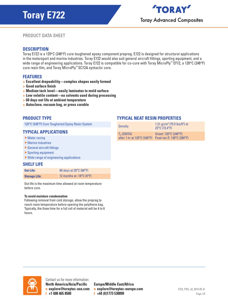Exhaust Rim E722 Epoxy PDS PDF Epoxy Viscosity