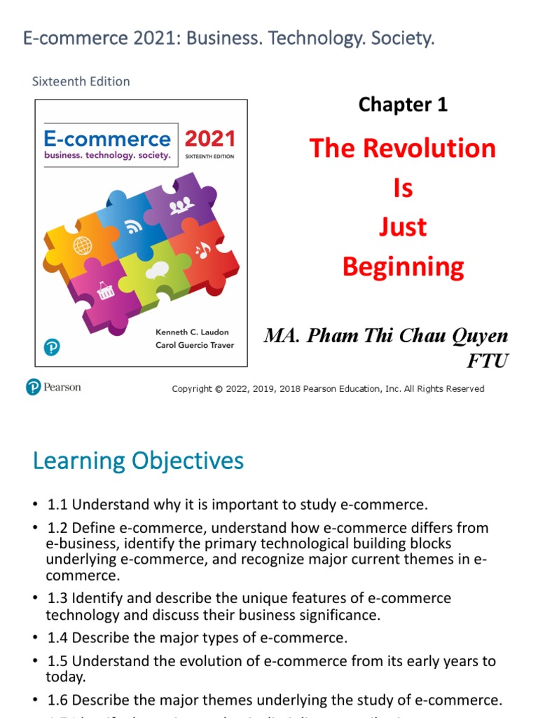 Chapter 1-The Revolution Is Just Beginning - SV | PDF | E Commerce ...