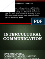 OC5 Intercultural Communication