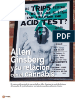Allen Ginsberg y Su Relación Con El Cannabis