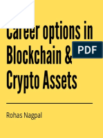 Career options in Blockchain & Crypto Assets