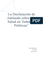 La Declaración de Adelaida