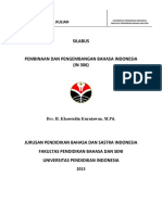 DIK - Silabus Dan SAP Pembinaan Dan Pengembangan Bahasa Indonesia OK