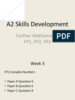 A2 Skills Development Programme Further Maths