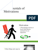 Fundamental of Motivation