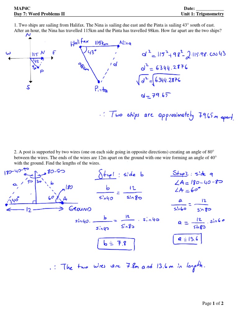7 - Word Problems II | PDF