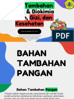 BTP Dan Biokimia Pangan