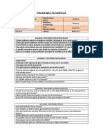 5.b. - Disciplinas Filosóficas (Preguntas)