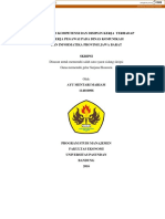 Pengaruh Kompetensi Dan Disiplin Kerja Terhadap Kinerja Pegawai Pada Dinas Komunikasi Dan Informatika Provinsi Jawa Barat