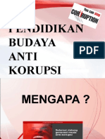 Budaya Anti Korupsi