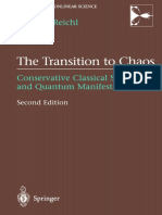 (Institute For Nonlinear Science) Linda E. Reichl (Auth.) - The Transition To Chaos - Conservative Classical Systems and Quantum Manifestations-Springer-Verlag New York (2004)