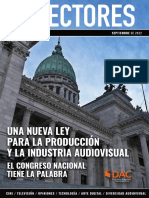 Una nueva ley para la producción y la industria audiovisual, el Congreso Nacional tiene la palabra