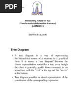 Introductory Lecture For TGG (Transformational-Generative Grammar) (Lecture 3)