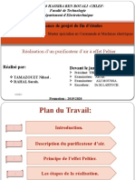Réalisation D'un Purificateur D'air A Effet Peltier