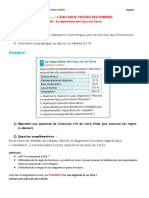 DM  La répartition de l'eau sur Terre - Consignes