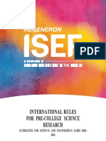 Intel ISEF Rules and Guidelines 2020 2021