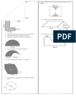 Soal MTK Bangun Datar