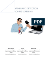 Credit Card Fraud Detection Using Machine Learning