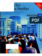(ENGLISH BUSINESS) English For Business Studies Student's Book (