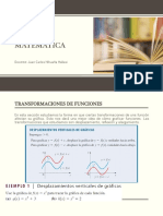 8_Transformación de Funciones