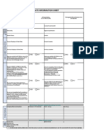 Candidate Information Sheet