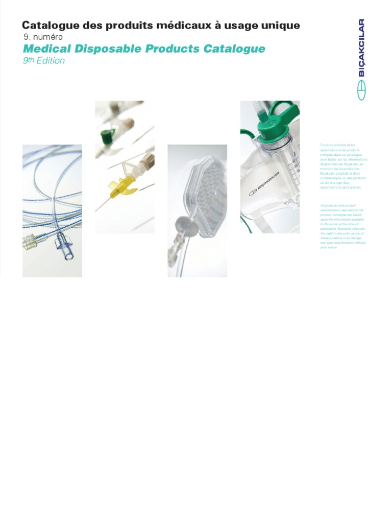 Catalogue des produits médicaux à usage unique | PDF | Environnement ...