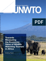 Towards Measuring The Economic Value of Wildlife Watching Tourism in Africa
