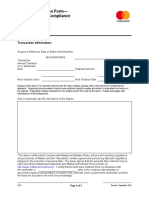 1185 Dispute Resolution Form PreCompliance Compliance