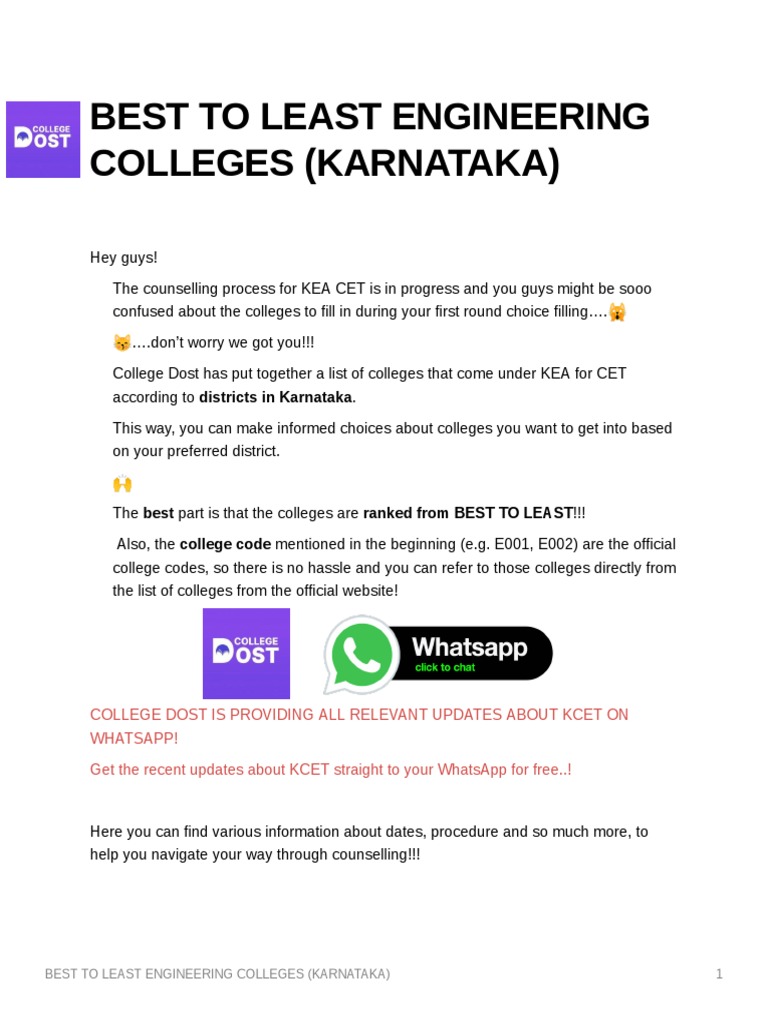 TOP PLACEMENT ENGINEERING COLLEGES IN KARNATAKA PDF visual data 3