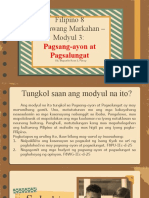 Q2 - Modyul 3 - Pagsang-Ayon at Pagsalungat