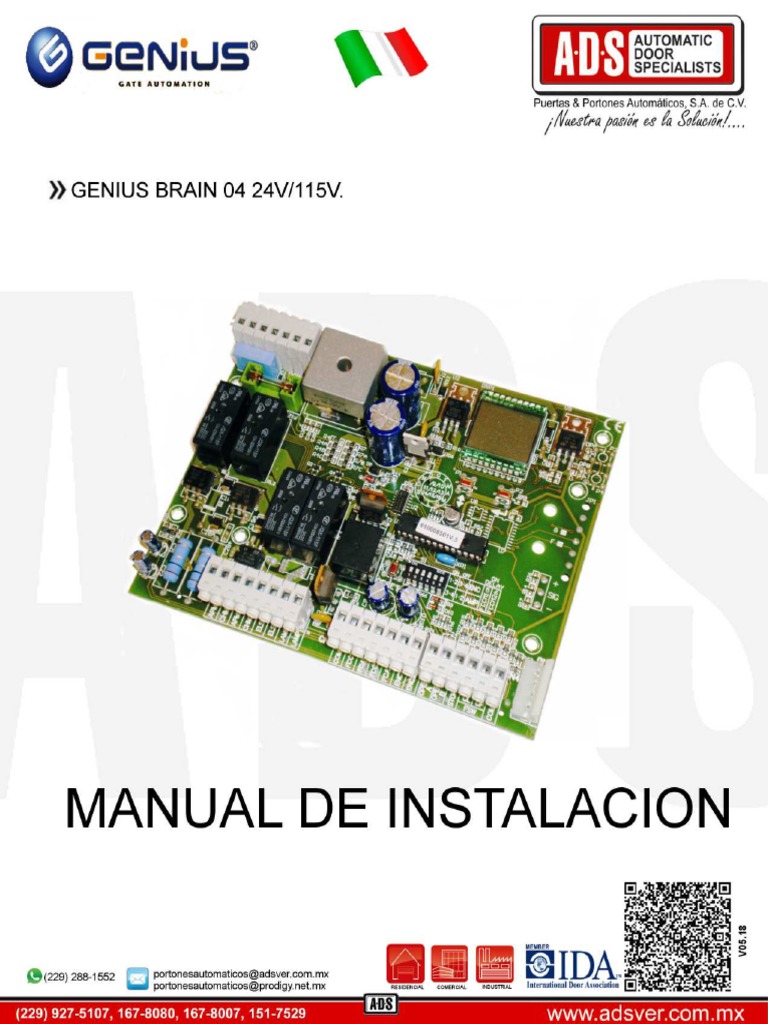 Genius Brain 04 24v 115v | PDF