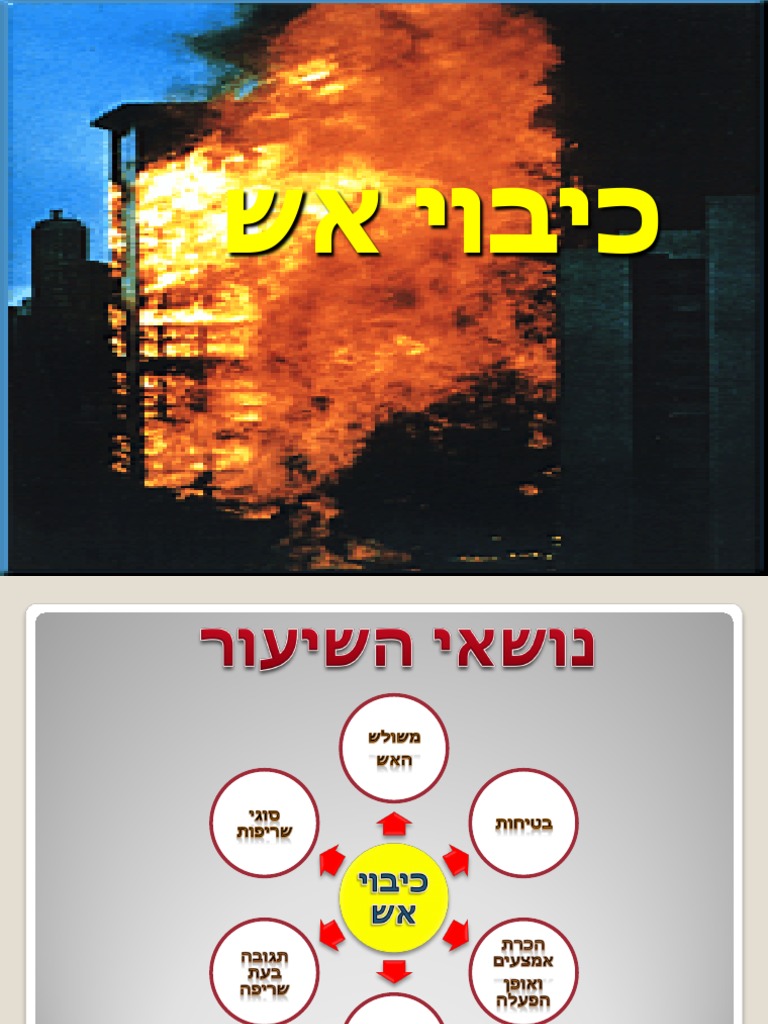 3 מצגת כיבוי אש | PDF