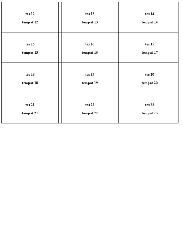 Template Undangan | PDF