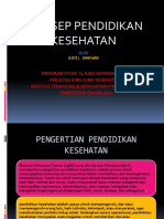 1 PPT Konsep Pendidikan Kesehatan