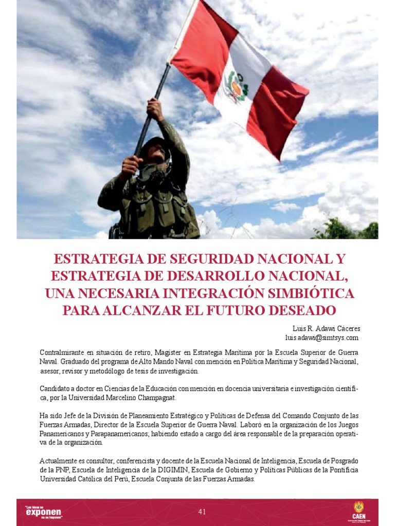 Integración de Estrategias de Seguridad y Desarrollo | PDF ...