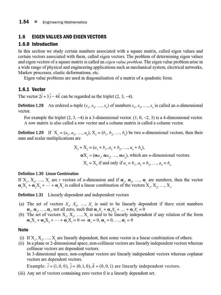Dr R Venkatesan Matrices Pdf Eigenvalues And Eigenvectors Matrix