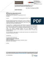 Oficio de Aprobación Plan de Acción Regional de Seguridad Ciudadana 2023