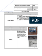 Ficha Técnica Agroindustria