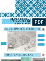 Pla Cerdà I Eixample de Barcelona