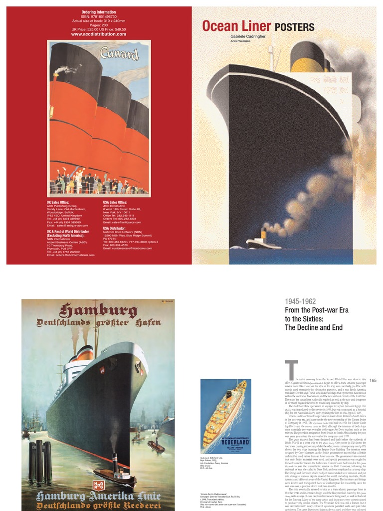 Ocean Liner Posters Sample Pdf Ocean Liners Cunard Line