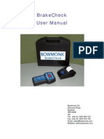 Brake Check Manual