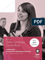 CIMA BA2 Fundamentals of Management Accounting Coursebook (BPP Learning Media)