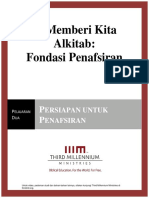 HeGaveUsScriptureFoundationsOfInterpretation Lesson2 Manuscript Indonesian