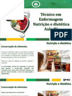 ENFERMAGEM - NUTRICAO E DIETETICA - Aula IV