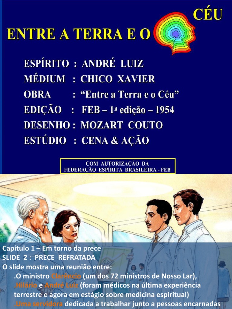 Entre A Terra E O Ceu Com Comentarios Pdf Reencarnação Oração