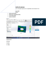 Análisis geometría piezas simulación