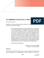 La Dimension Politica de La Practica Docente