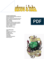 Variações de Classes Homebrew D&D5e