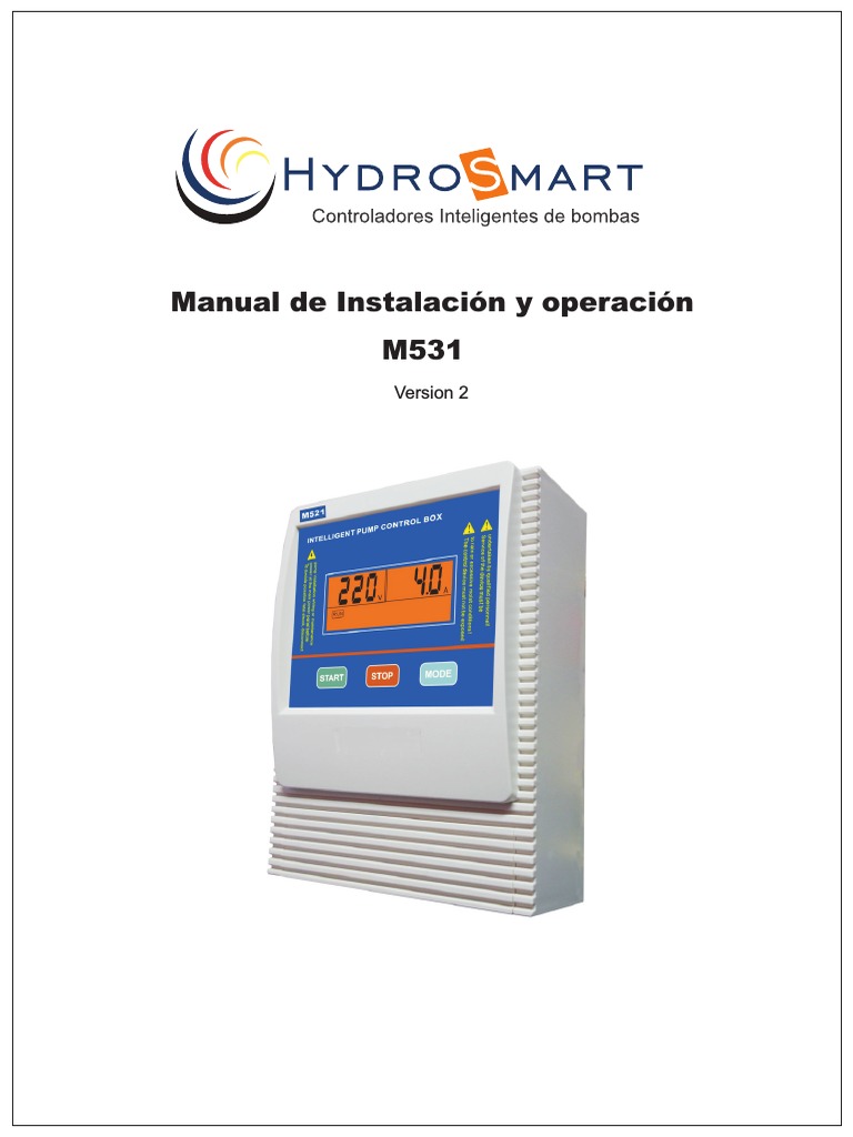 Manual de Instalación M531 | PDF | Bomba | Tanques