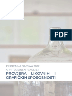 Pripremna Nastava 2022 Brosura Likovne I Graficke Sposobnosti